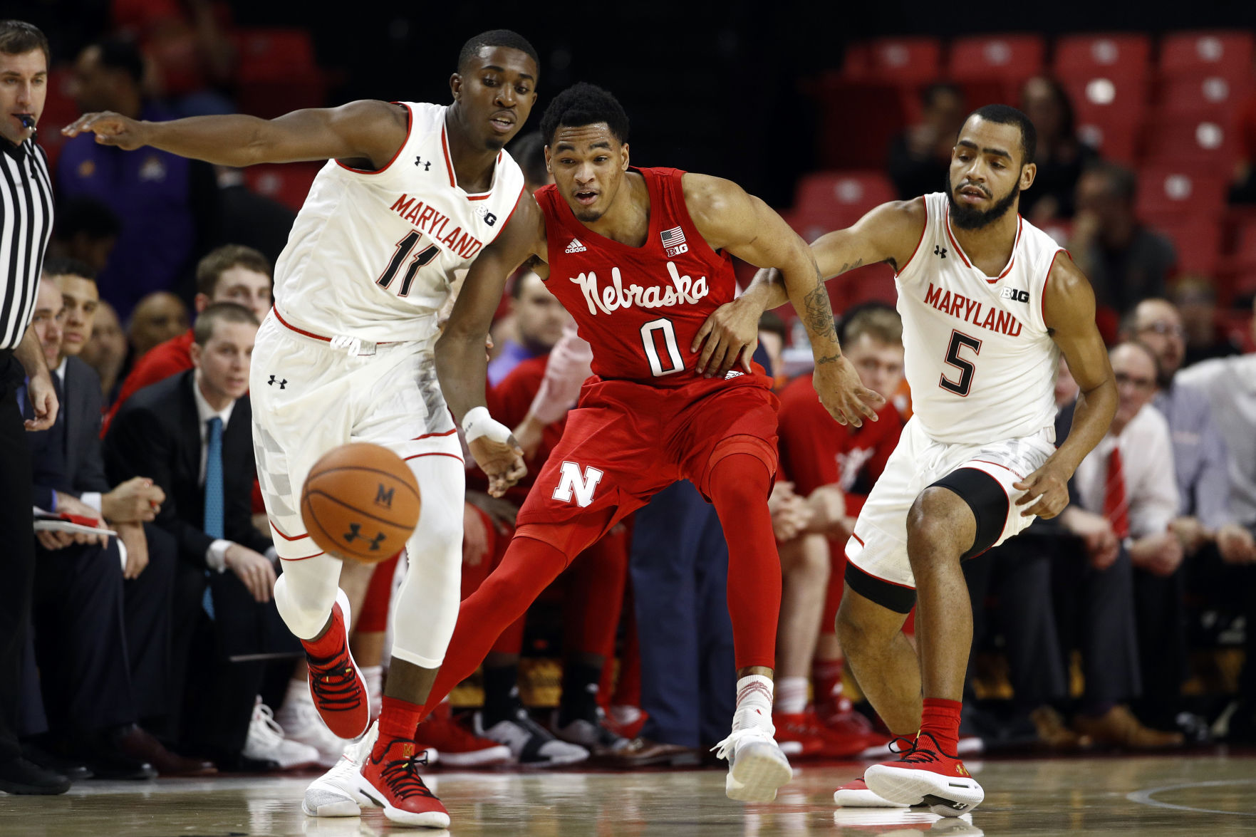 Nebraska Maryland Basketball
